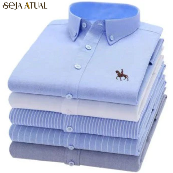 Camisa Polo Oxford